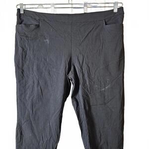 George Women's Black Capri Pants 3X (22W-24W)